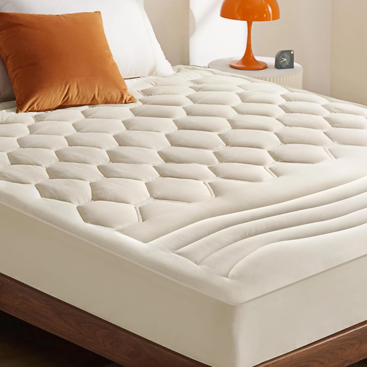 GentleSoft® Three-Zone Quilted Mattress Pad