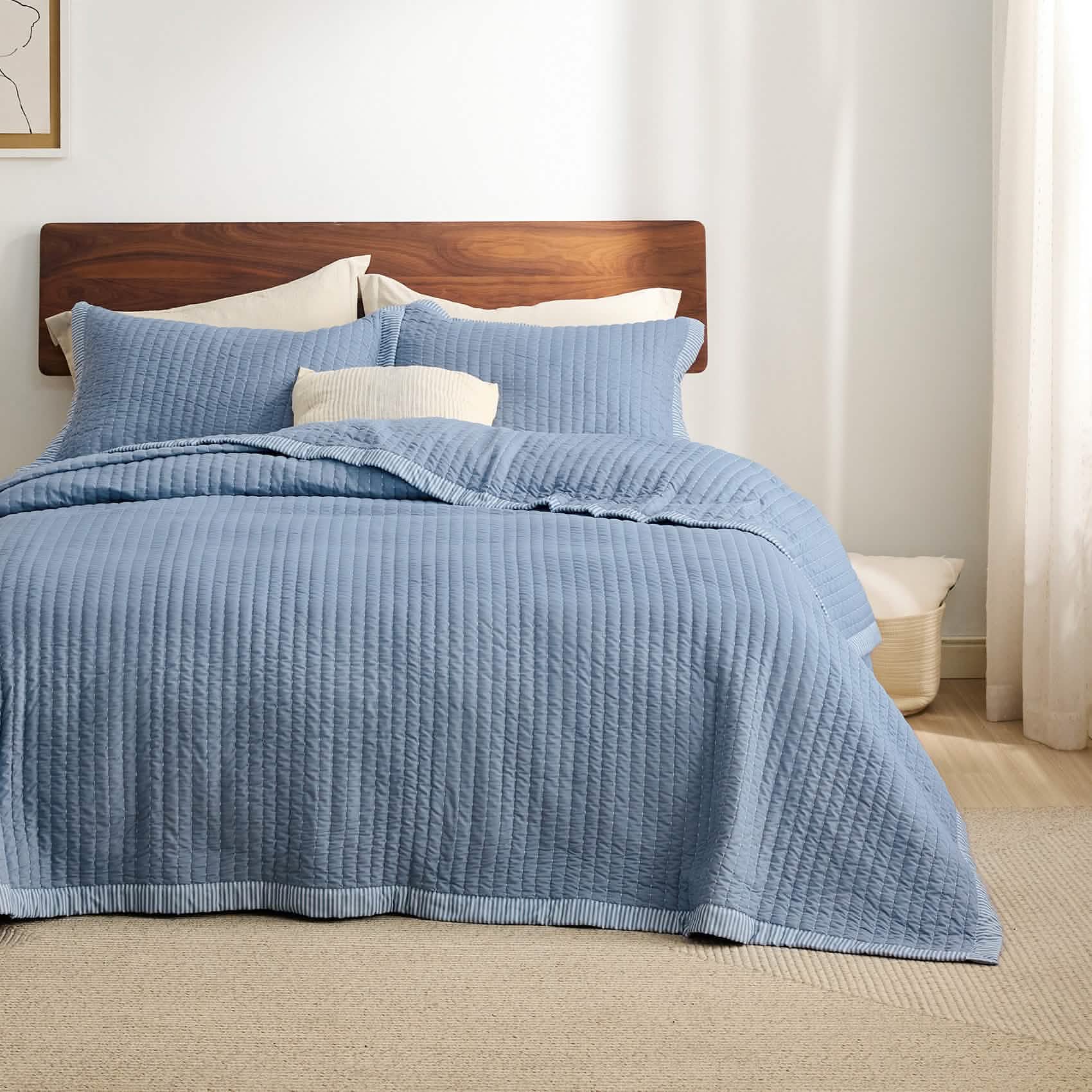 GentleSoft® Corduroy Pattern Quilt Set