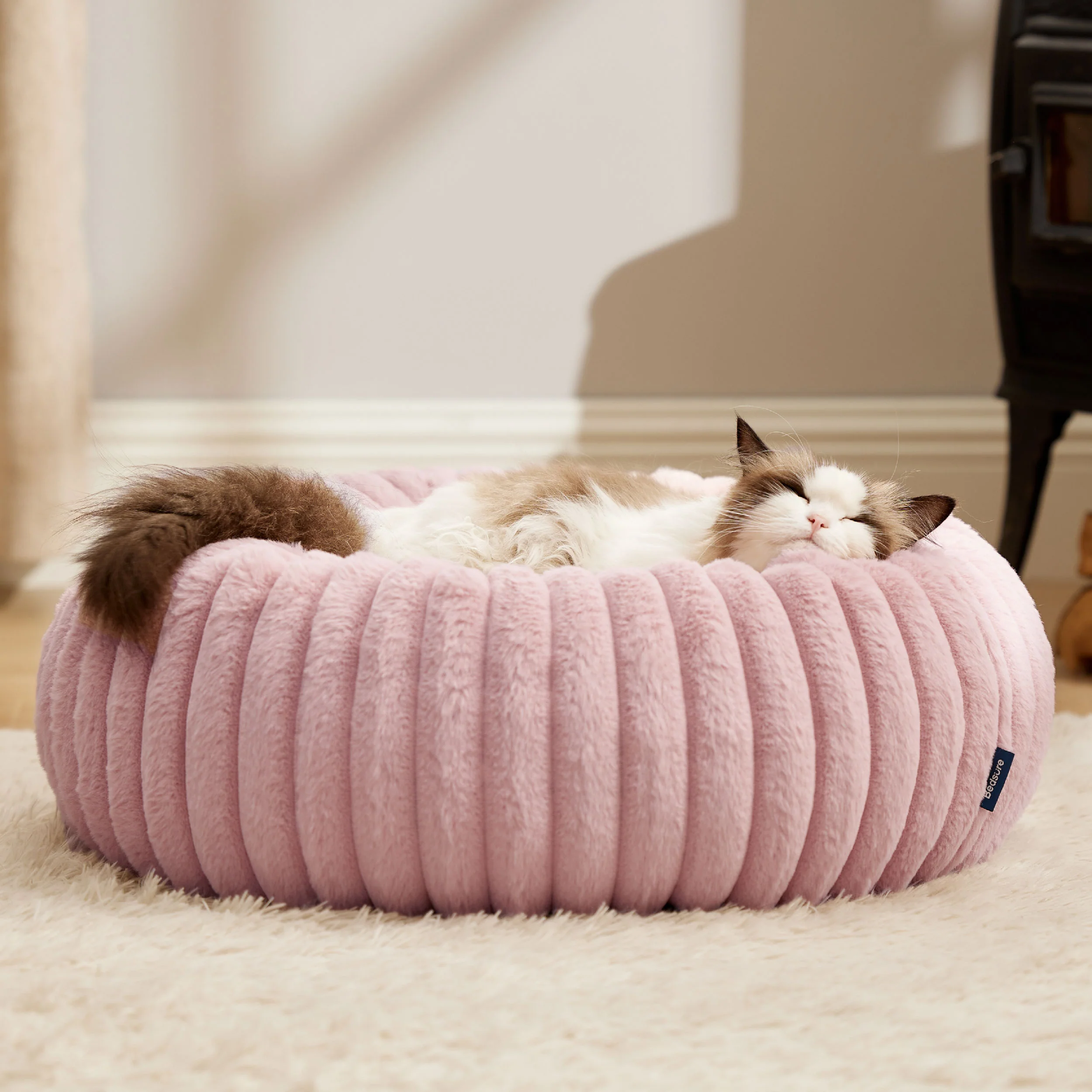 Corduroy Round Pet Bed