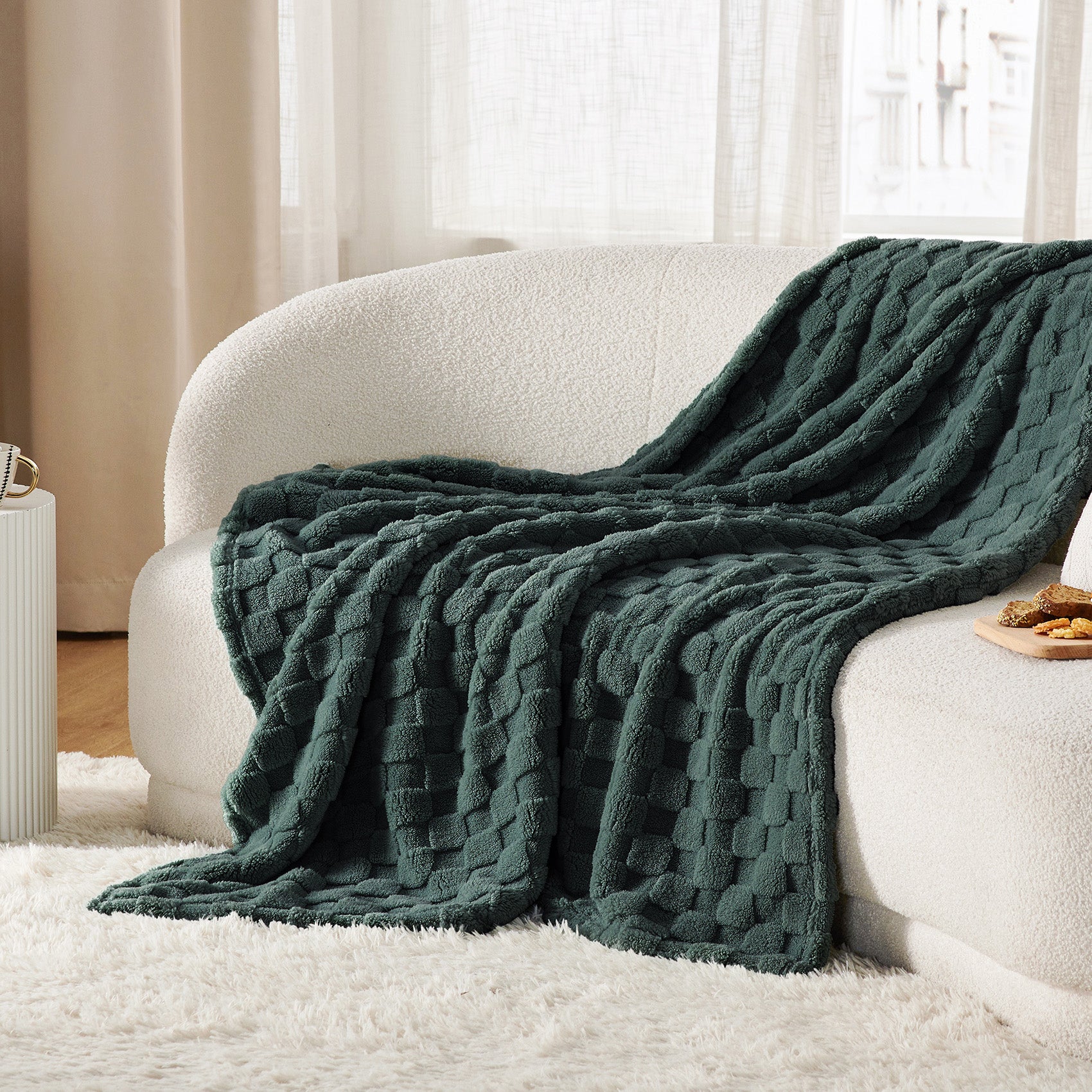 GentleSoft® Jacquard Shaggy Sherpa Blanket