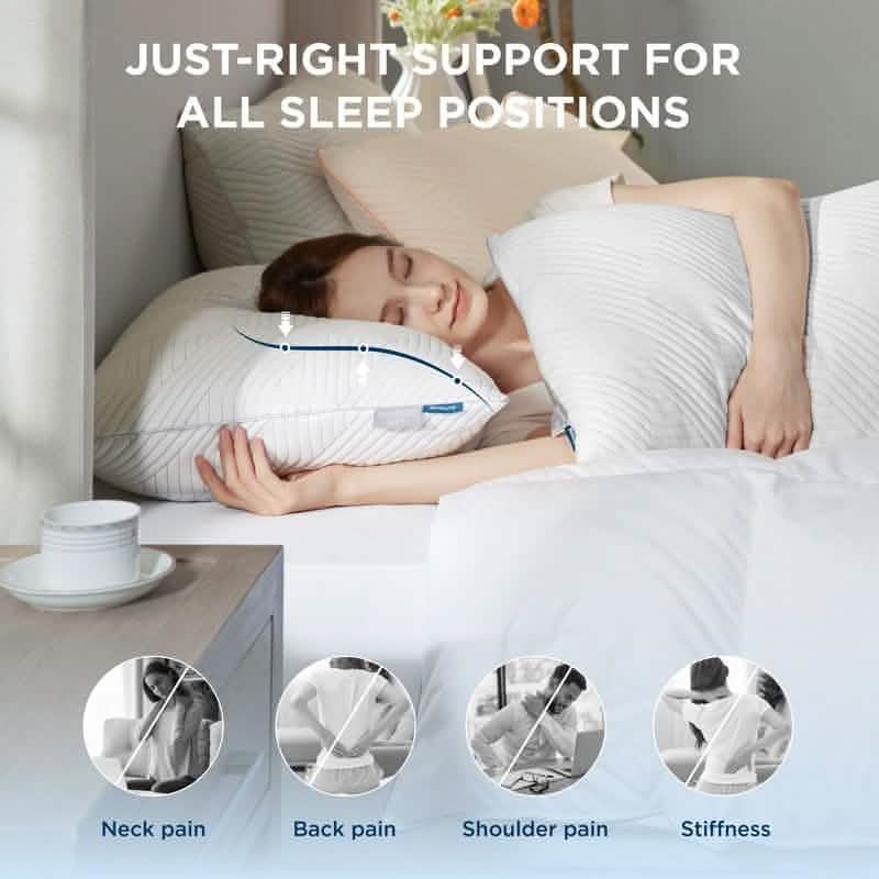 GentleSoft® Adjustable Shredded Memory Foam Pillow