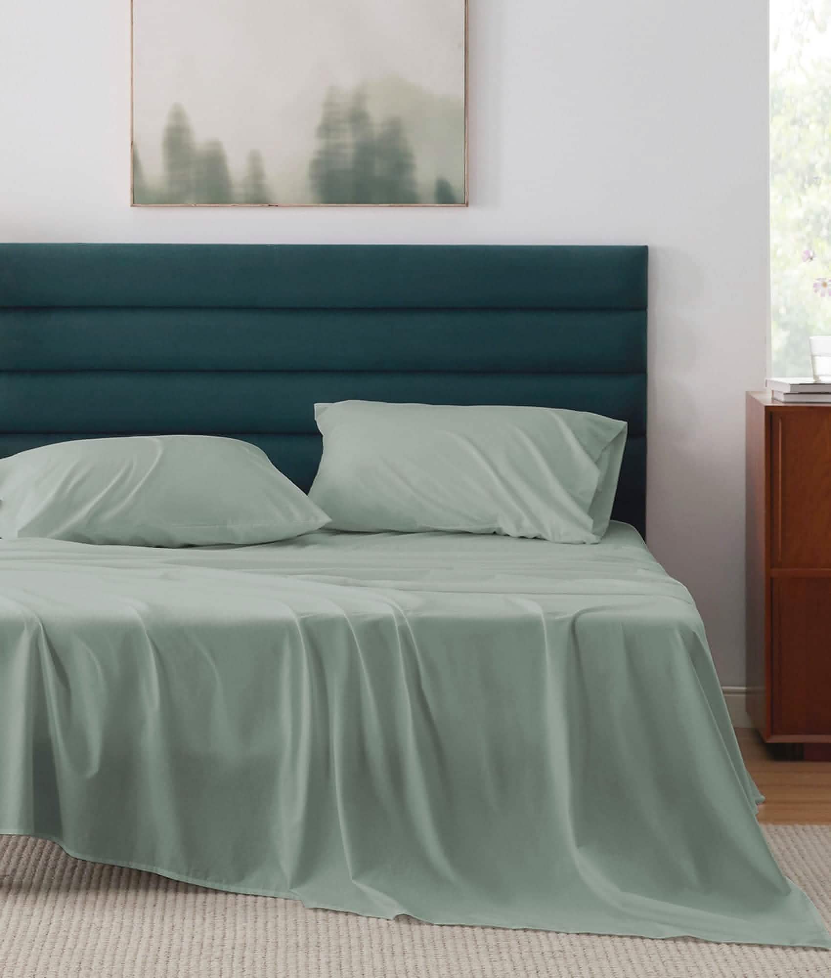 GentleSoft® Cotton Percale Weave Sheet Set