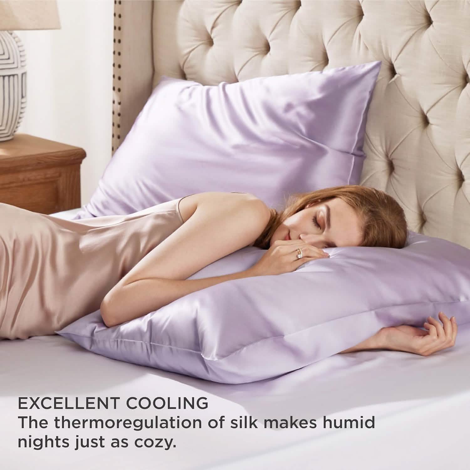 GentleSoft® Mulberry Silk Pillowcase