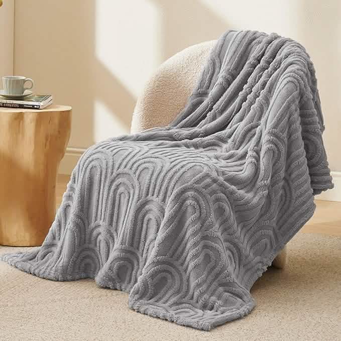 GentleSoft® Arch Shaggy Sherpa Fleece Blanket