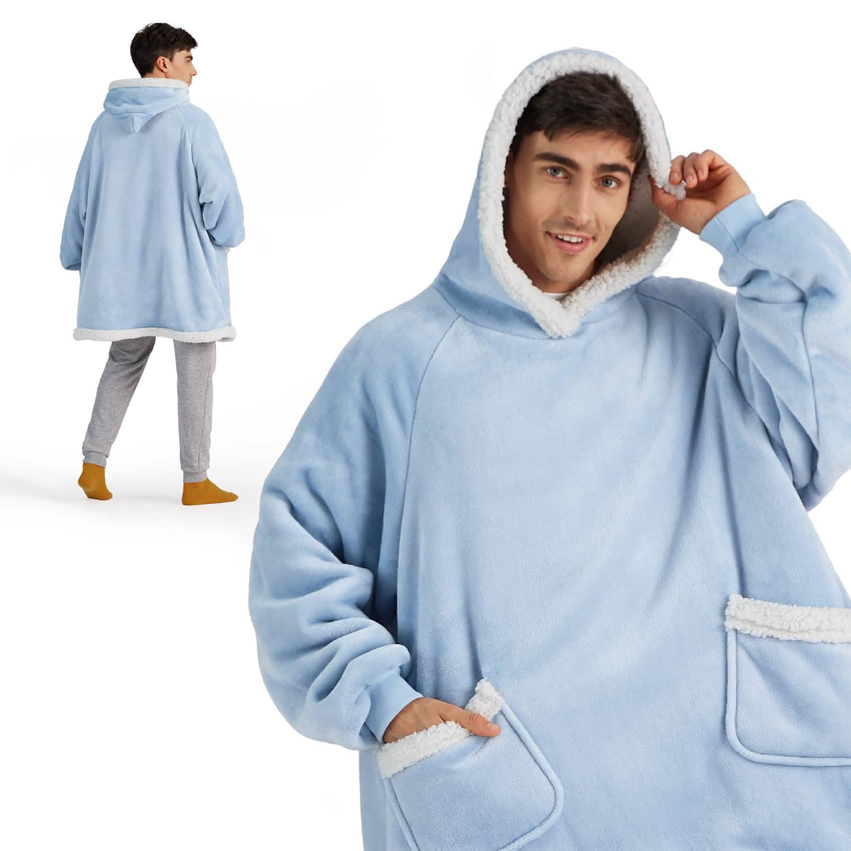 GentleSoft® Sherpa Fleece Wearable Blanket