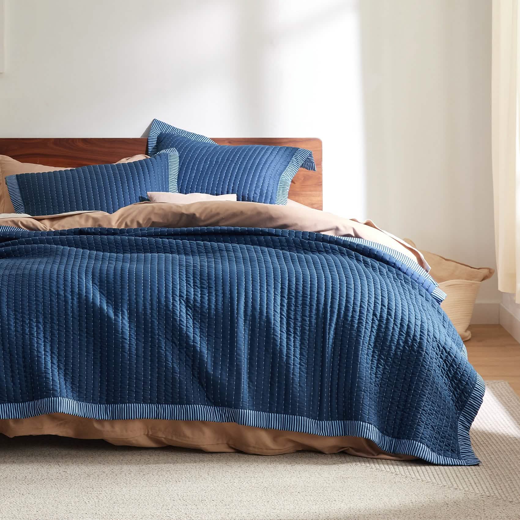 GentleSoft® Corduroy Pattern Quilt Set