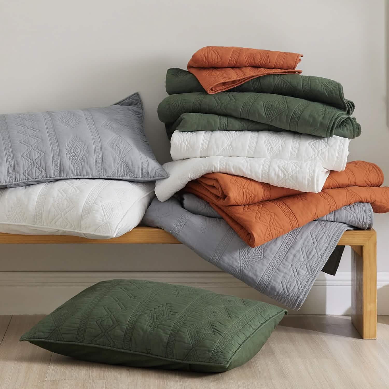 GentleSoft® Voile Cotton Quilt Set
