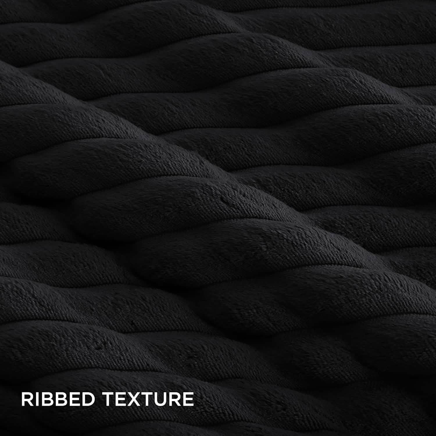GentleSoft® Striped Flannel Comforter Set