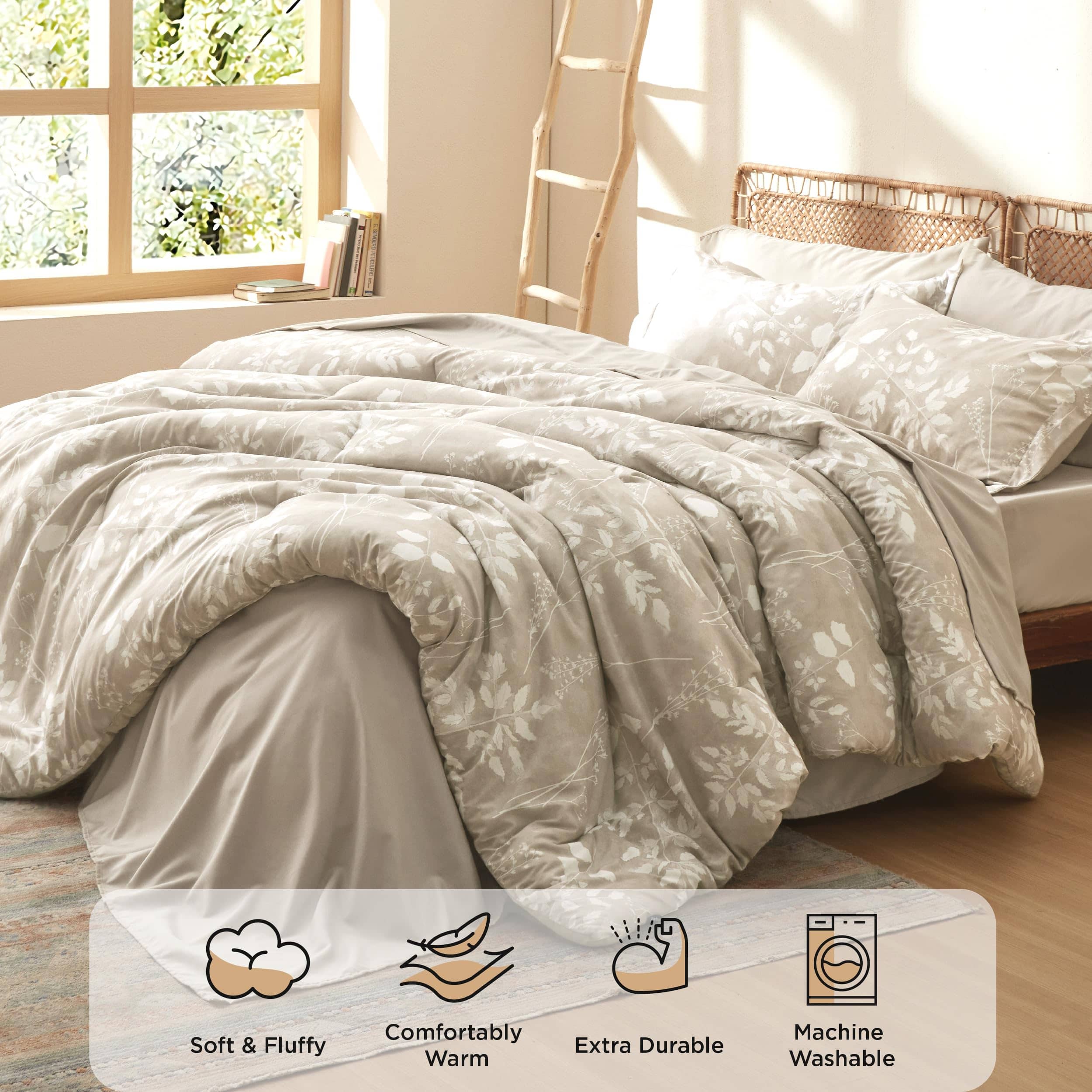 GentleSoft® Elegant Floral Comforter Sets