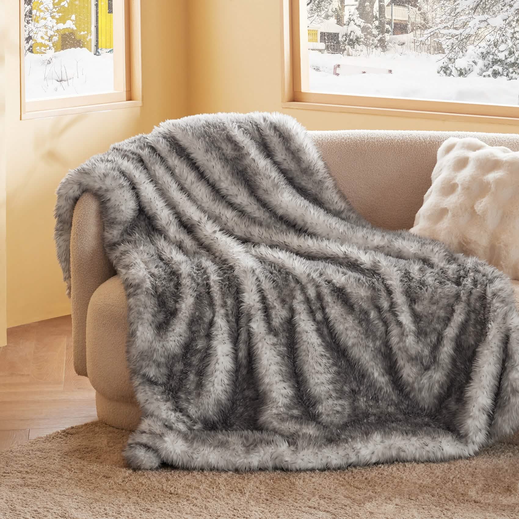 GentleSoft® Vegan Faux Fur Blanket