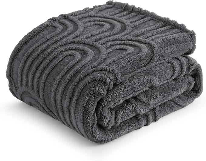 GentleSoft® Arch Shaggy Sherpa Fleece Blanket