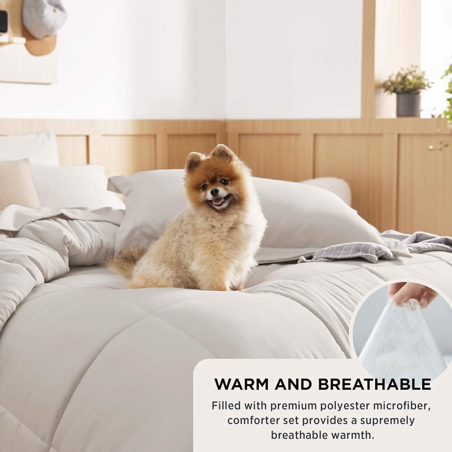 GentleSoft® Comforter Set - 7 Pieces Solid
