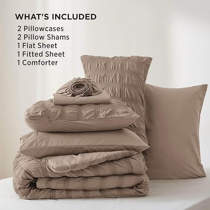 GentleSoft® Seersucker Bed-in-a-Bag