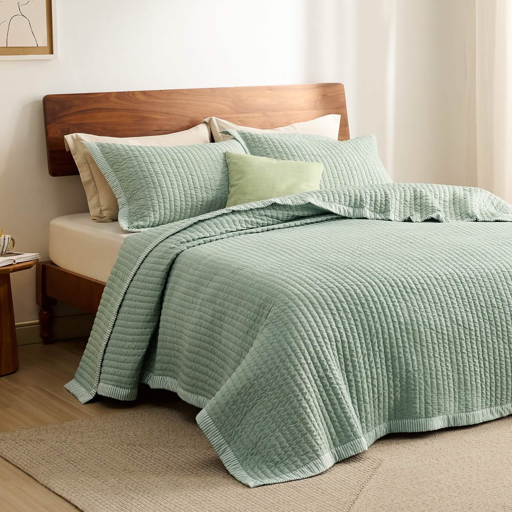 GentleSoft® Corduroy Pattern Quilt Set