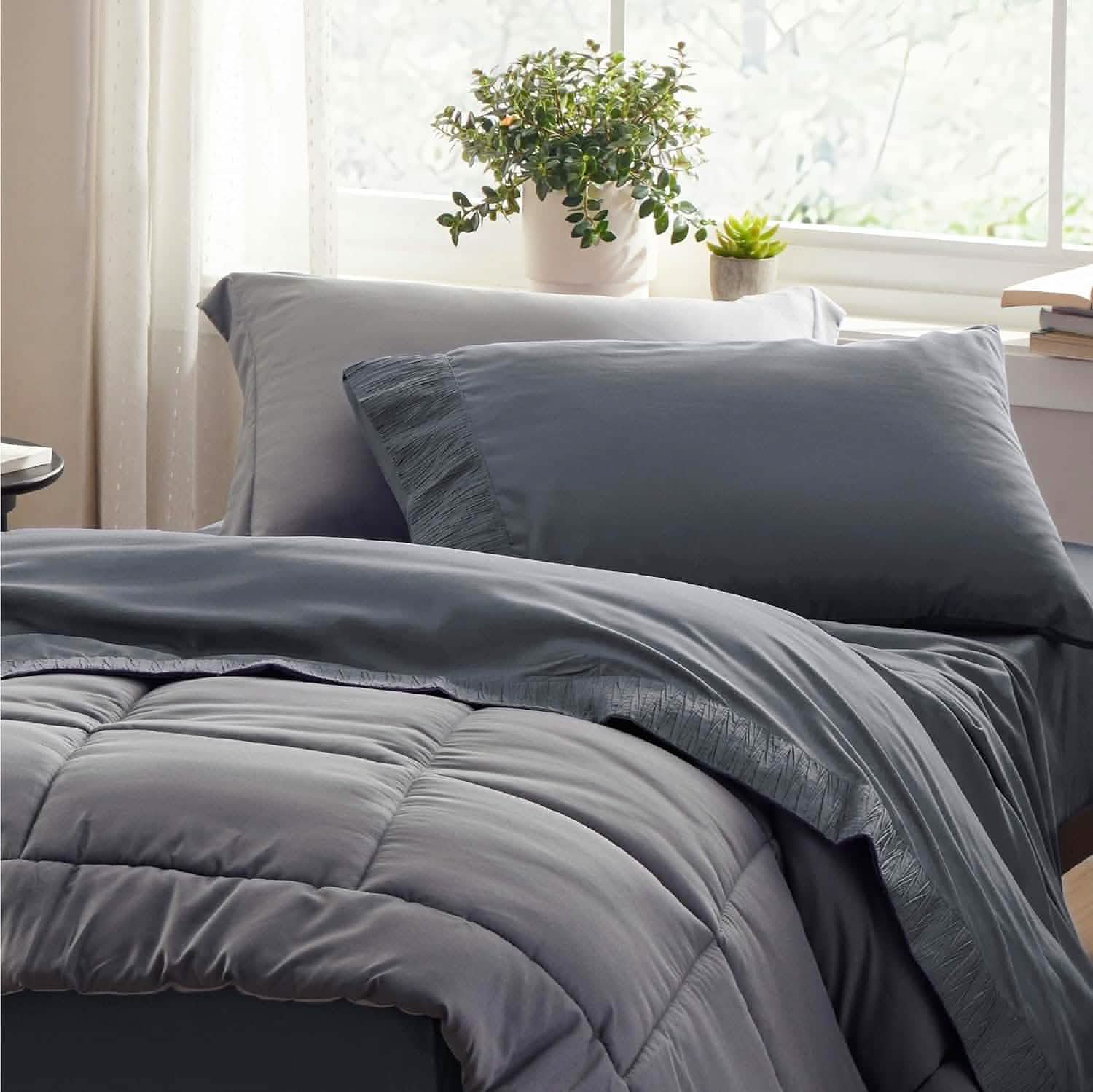 GentleSoft® Ruched Sheet Set