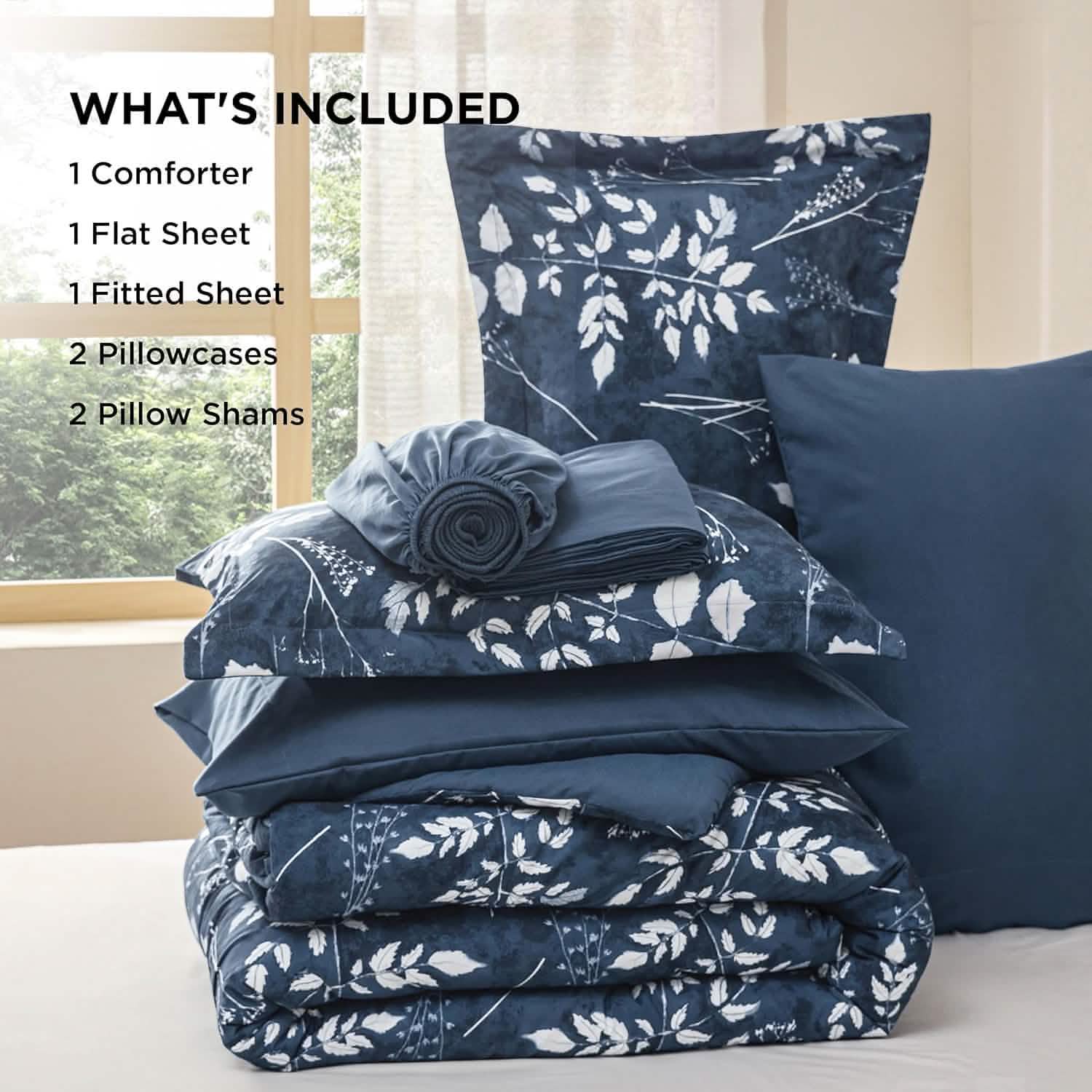 GentleSoft® Elegant Floral Comforter Sets