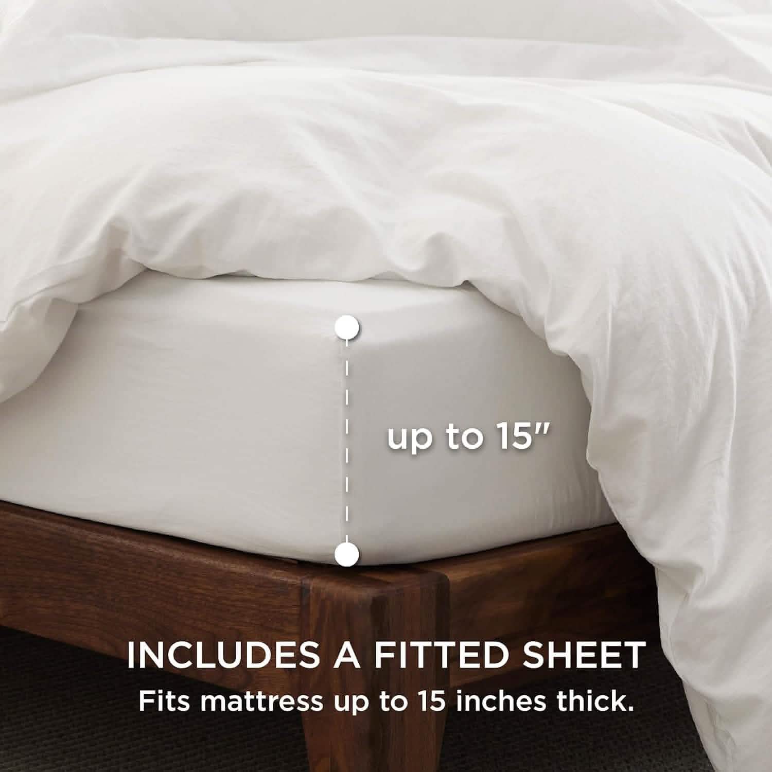 GentleSoft® Prewashed Microfiber Duvet Cover Set