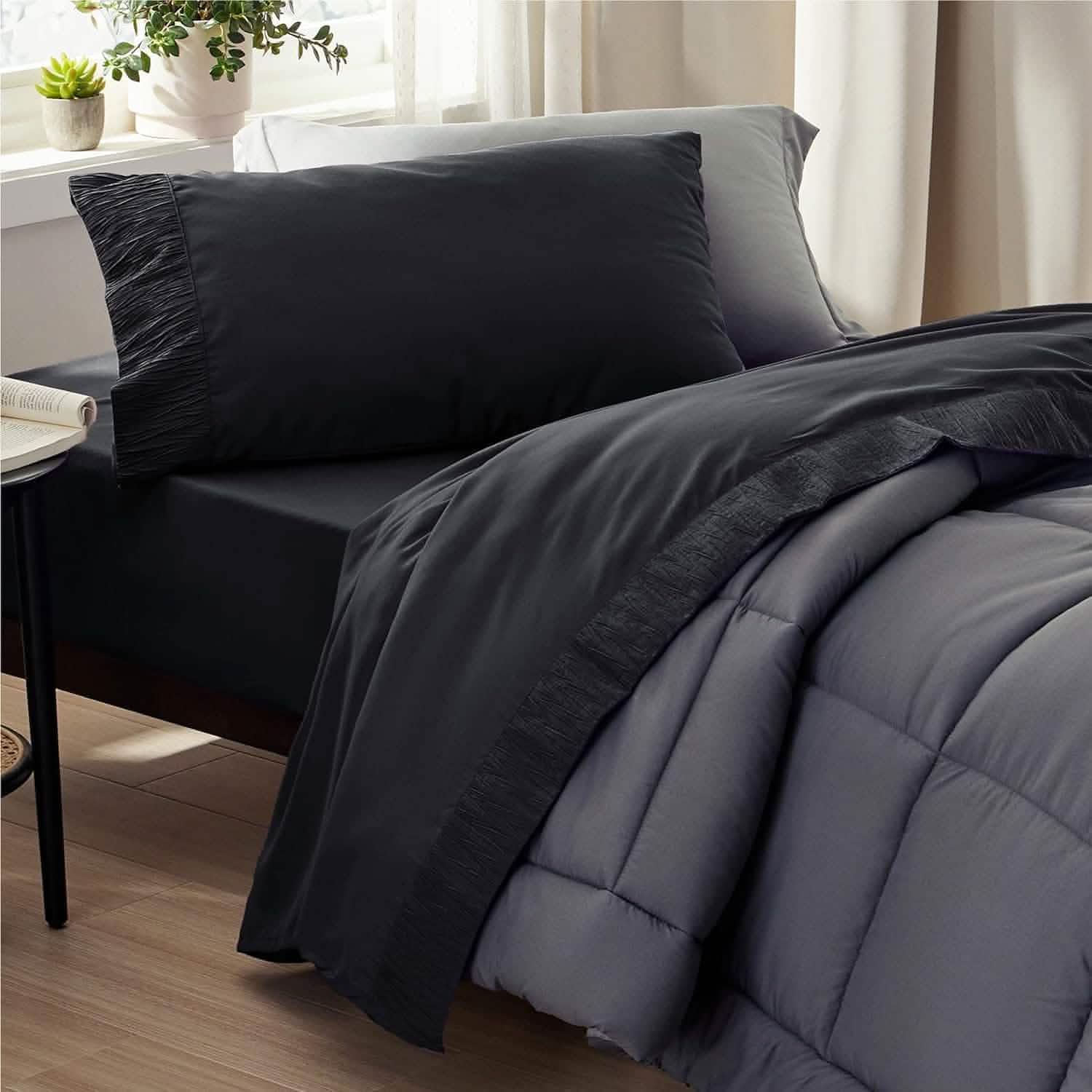 GentleSoft® Ruched Sheet Set