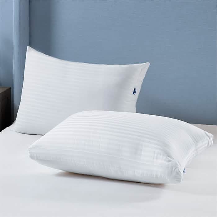 GentleSoft® Adjustable Layer Loft Cotton Cover Pillows 2pk