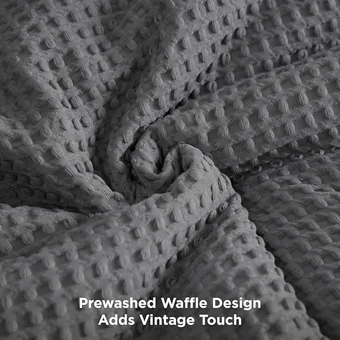 GentleSoft® Classic Waffle Weave Comforter Set