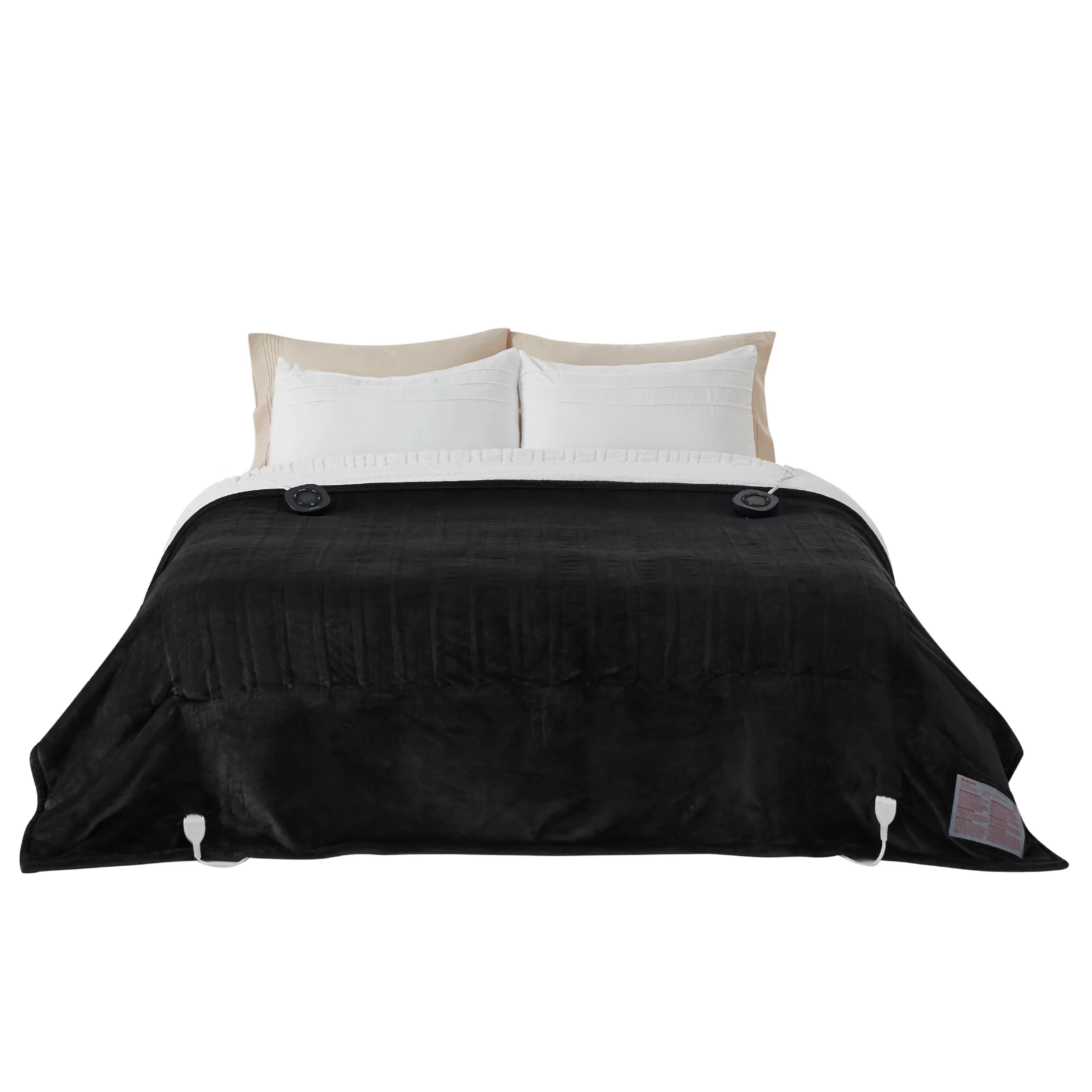 GentleSoft® Solid Flannel Heated Blanket