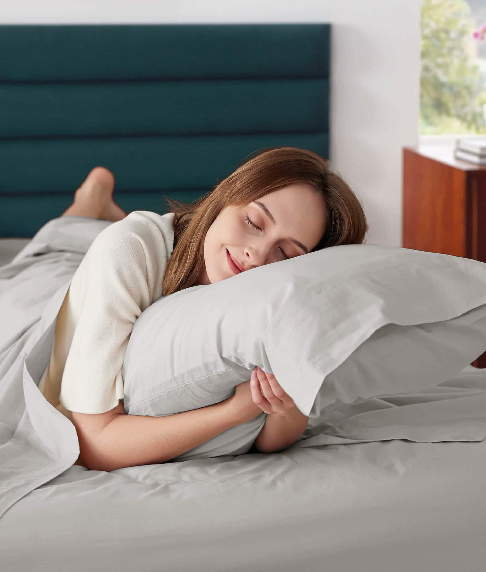 GentleSoft® Cotton Percale Weave Sheet Set