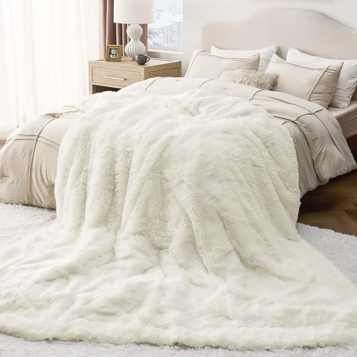 GentleSoft® Fuzzy Faux Fur Blanket