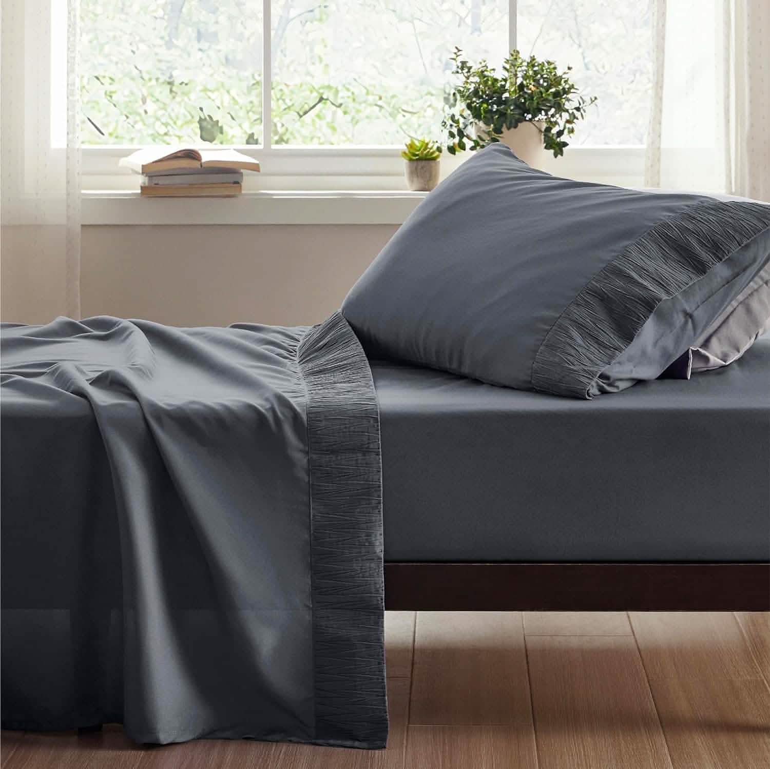 GentleSoft® Ruched Sheet Set