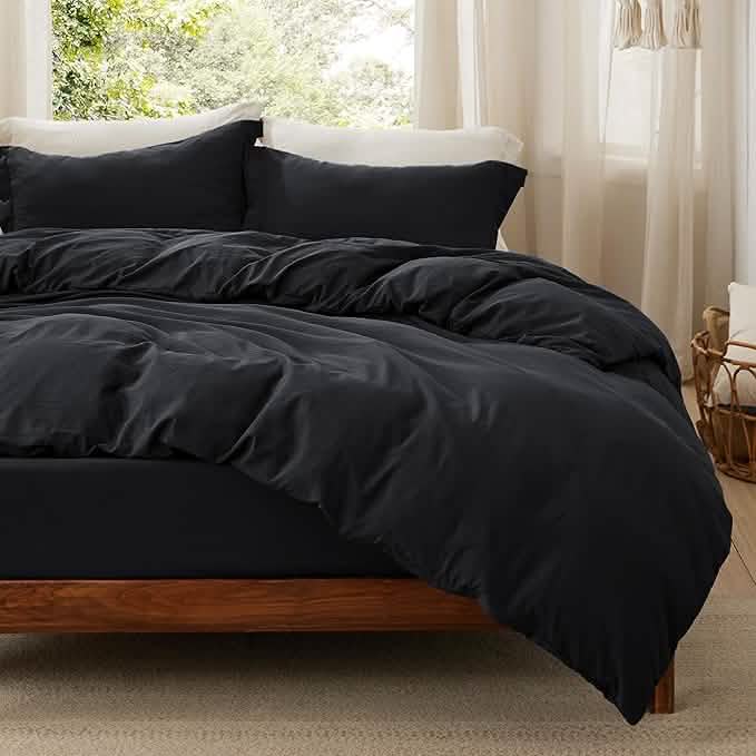 GentleSoft® Prewashed Microfiber Duvet Cover Set