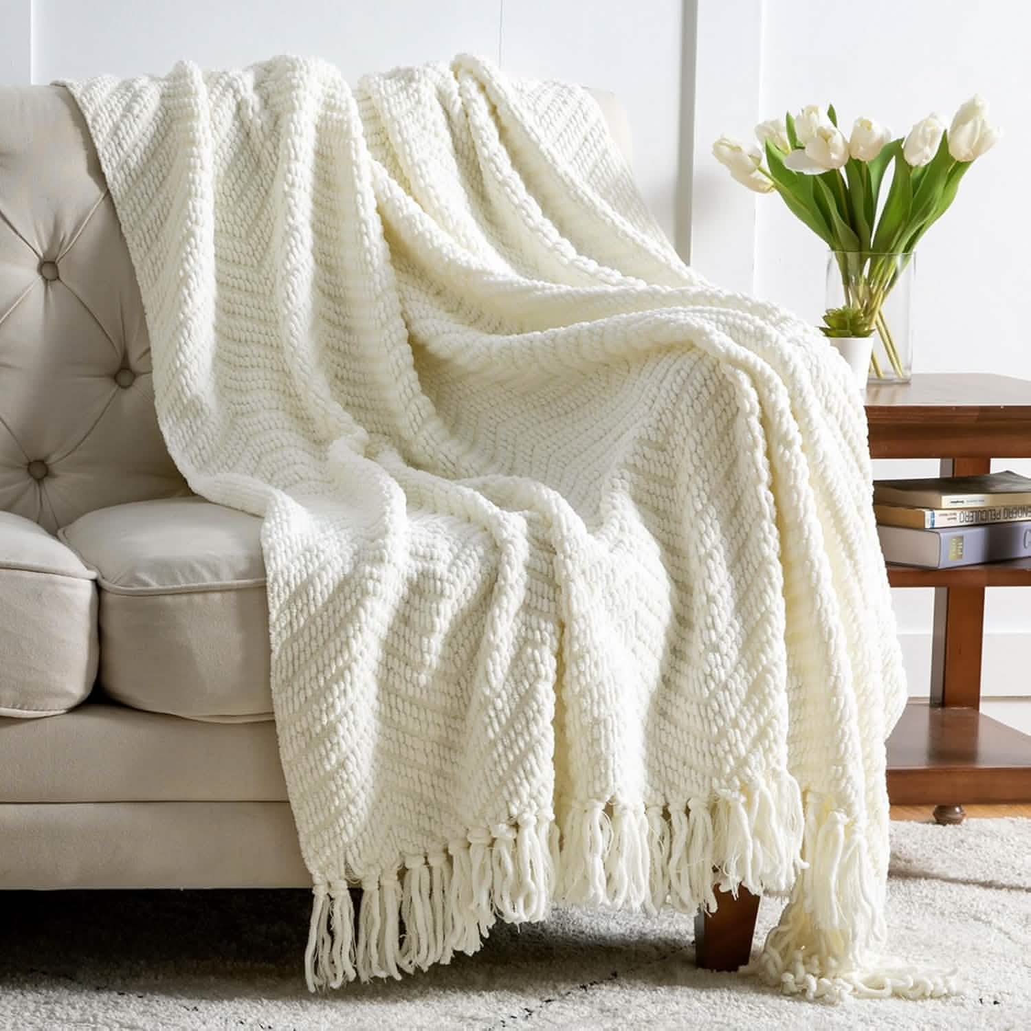 GentleSoft® GentleSoft Versatile Knit Woven Chenille Blanket