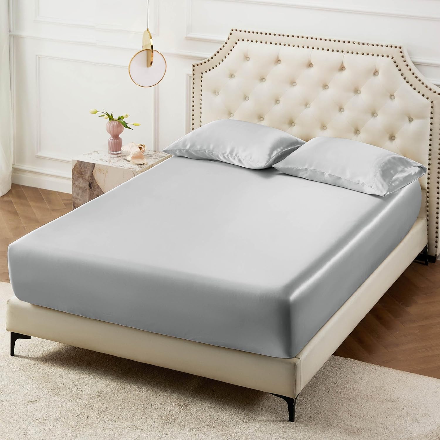 GentleSoft® Satin Fitted Sheet