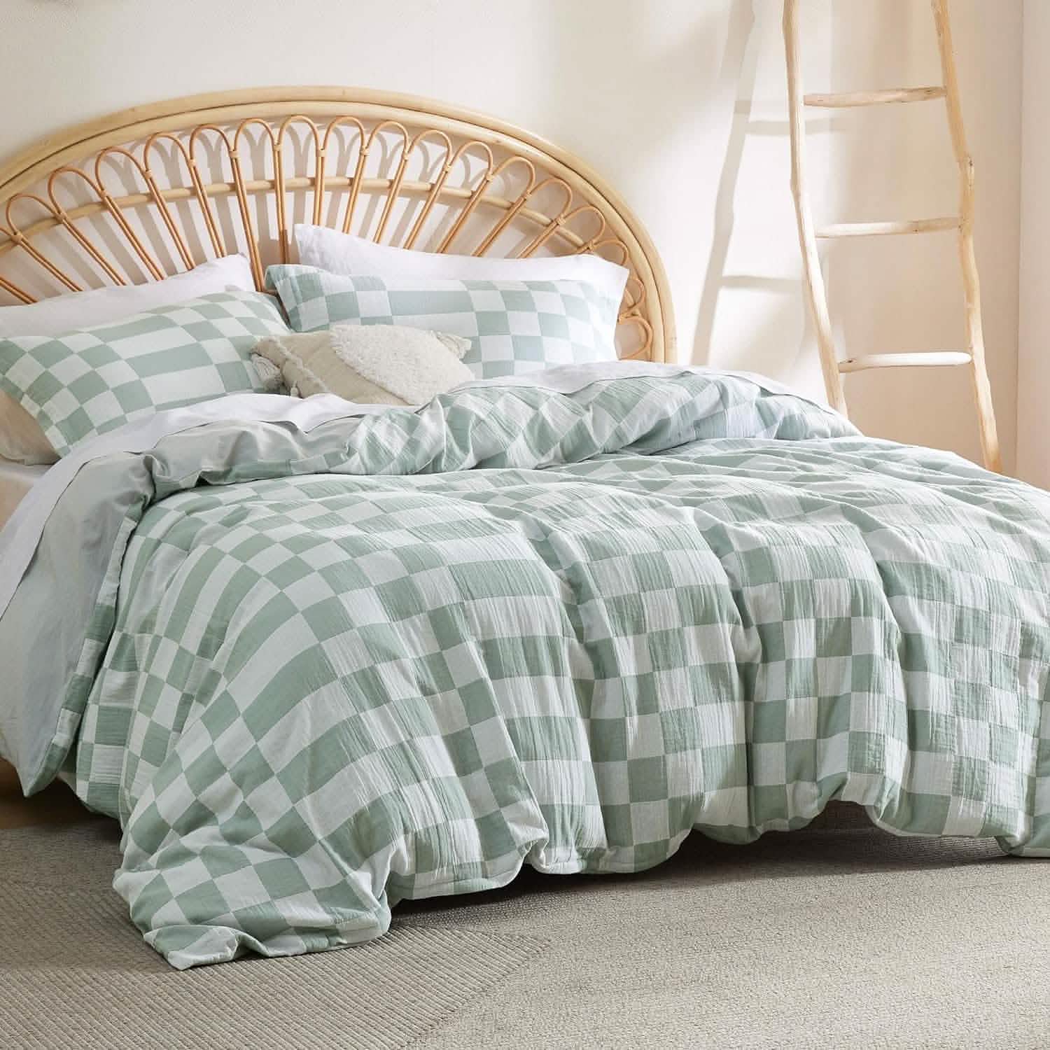 GentleSoft® Cotton Muslin Duvet Cover Set