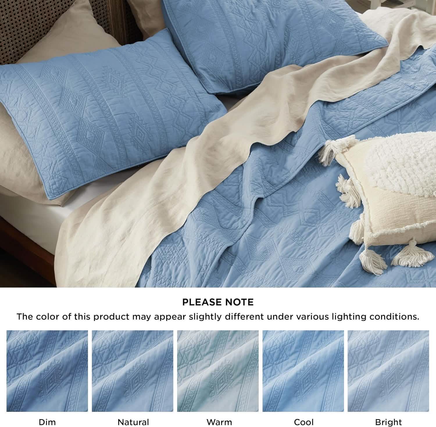 GentleSoft® Voile Cotton Quilt Set