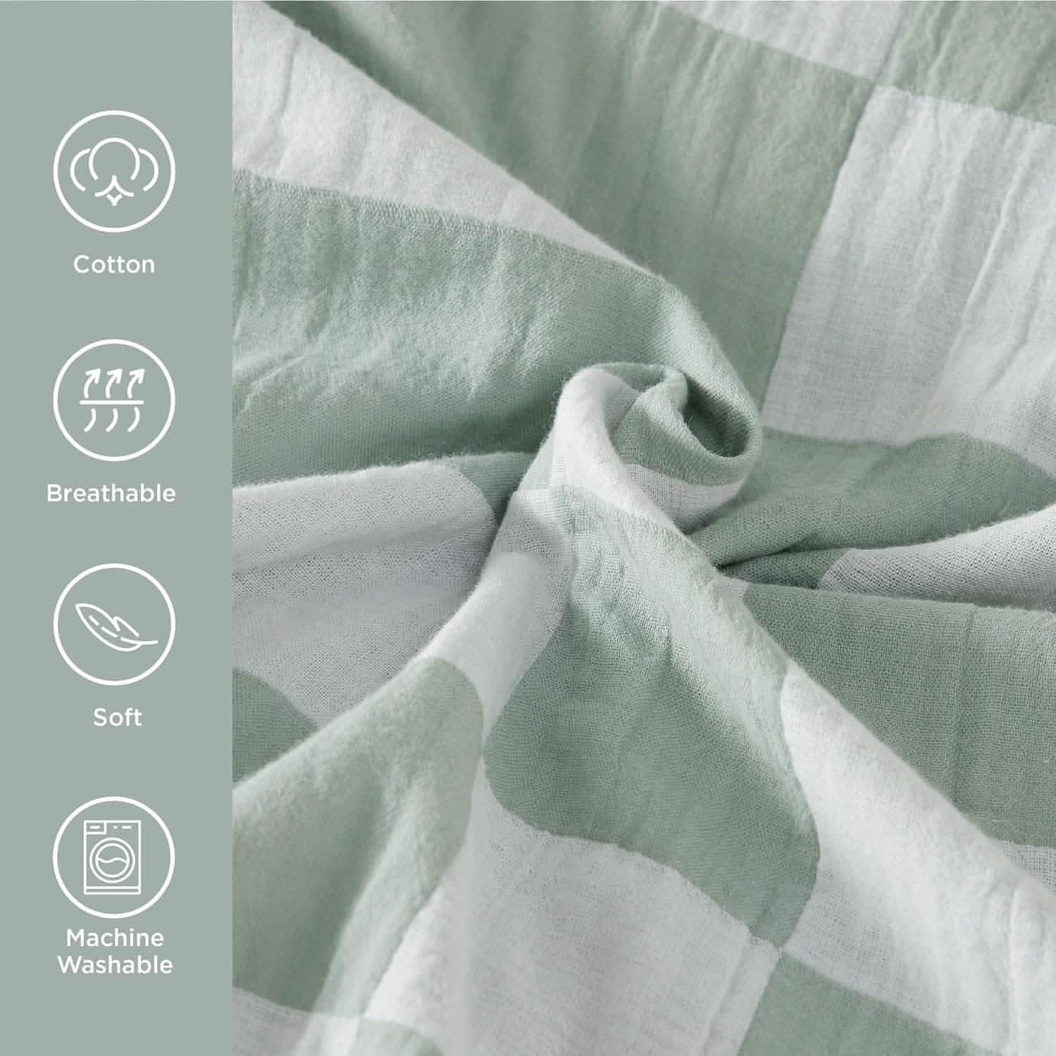 GentleSoft® Cotton Muslin Duvet Cover Set