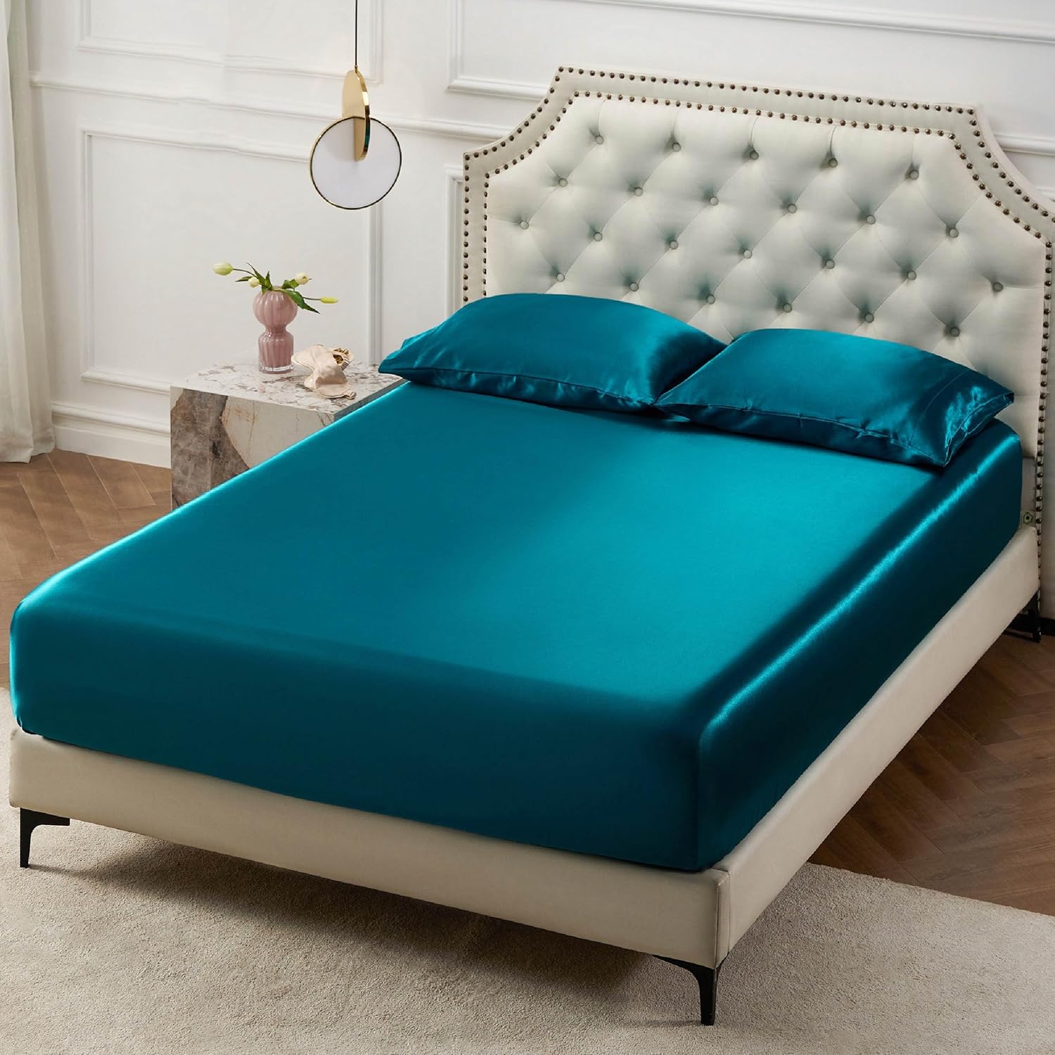 GentleSoft® Satin Fitted Sheet