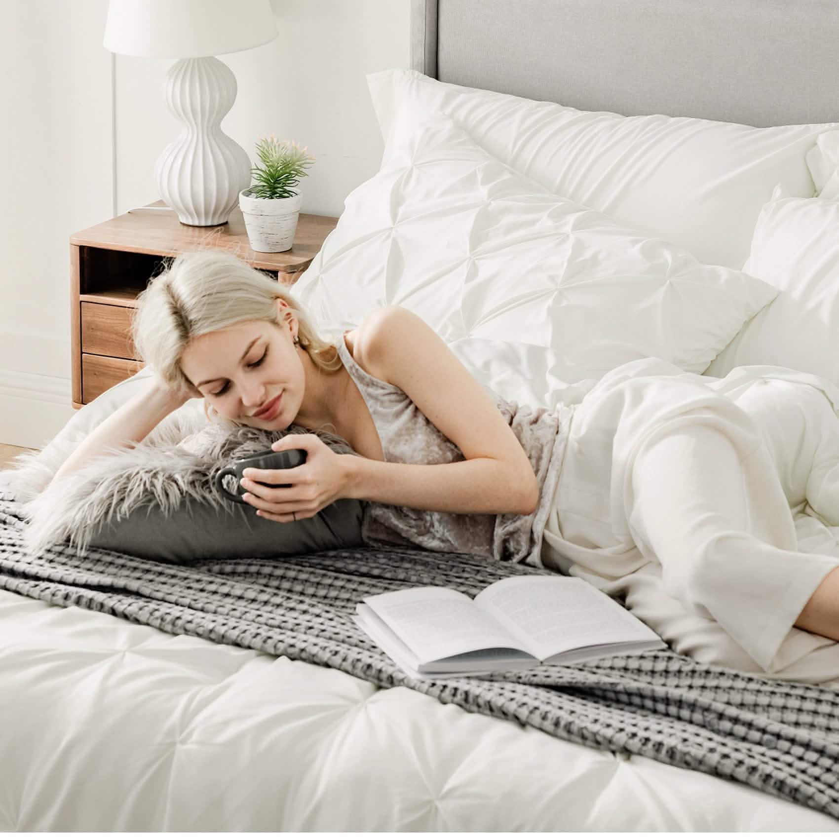 GentleSoft® Pintuck Bed-in-a-Bag
