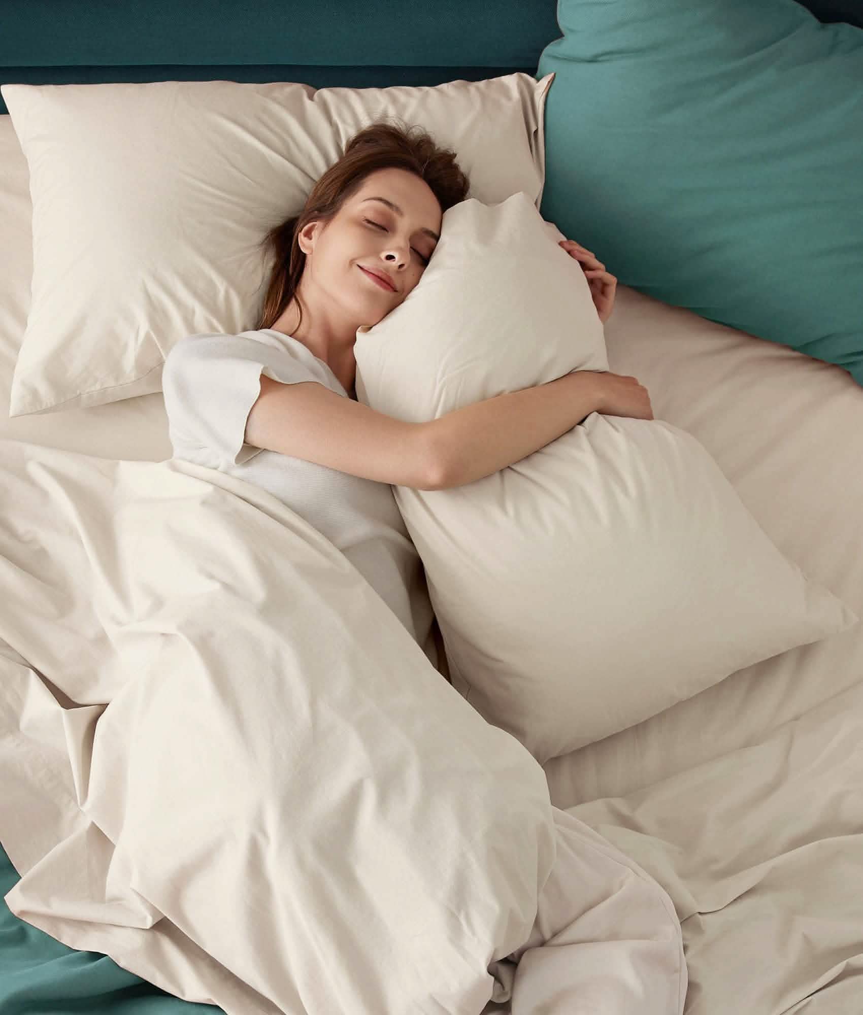 GentleSoft® Cotton Percale Weave Sheet Set