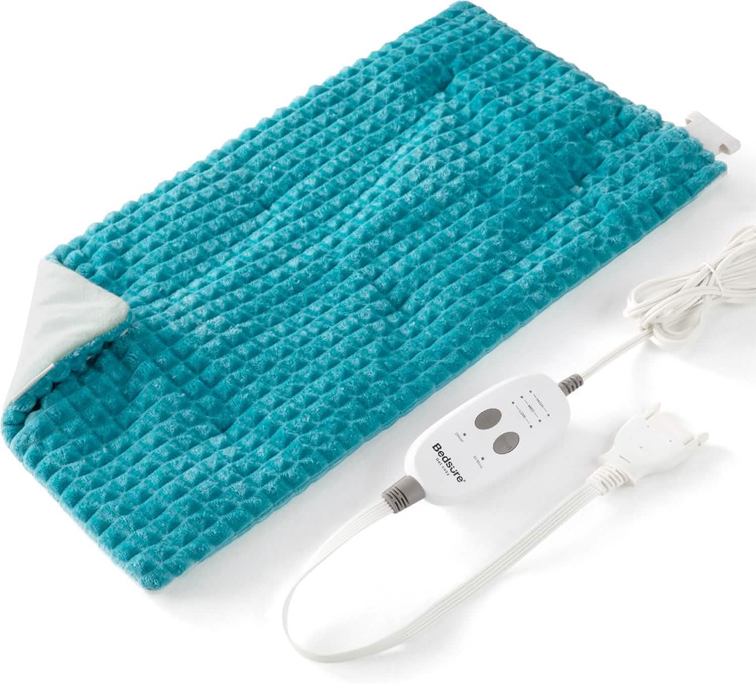 GentleSoft® Weighted Heating Pad with Massager