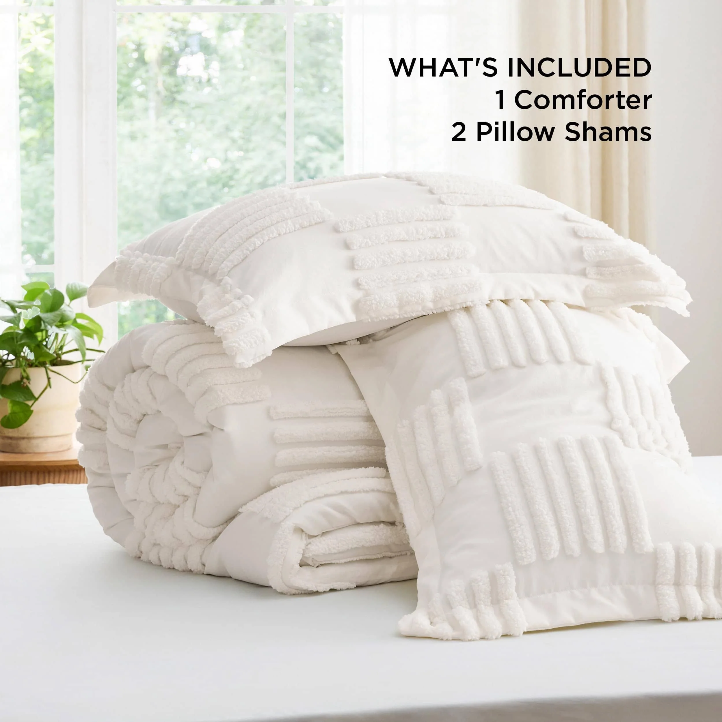GentleSoft® Jacquard Comforter Set
