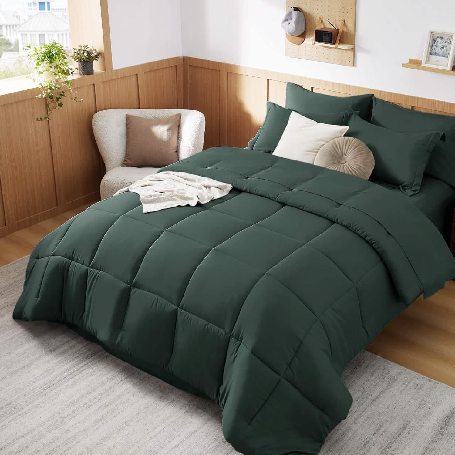 GentleSoft® Comforter Set - 7 Pieces Solid