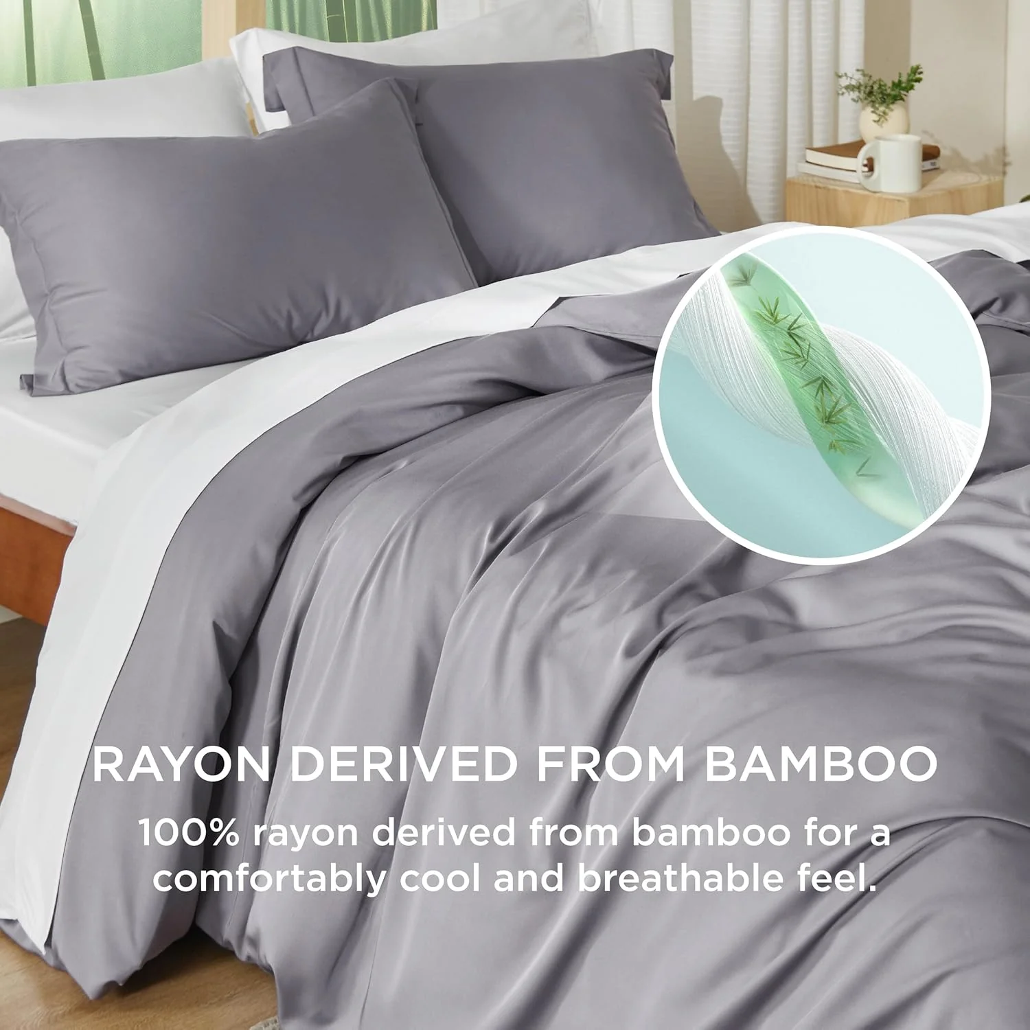 GentleSoft® Rayon Derived from Bamboo Duvet Cover Set