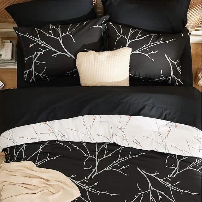 GentleSoft® Tree Branch Floral Pattern Bed-in-a-Bag