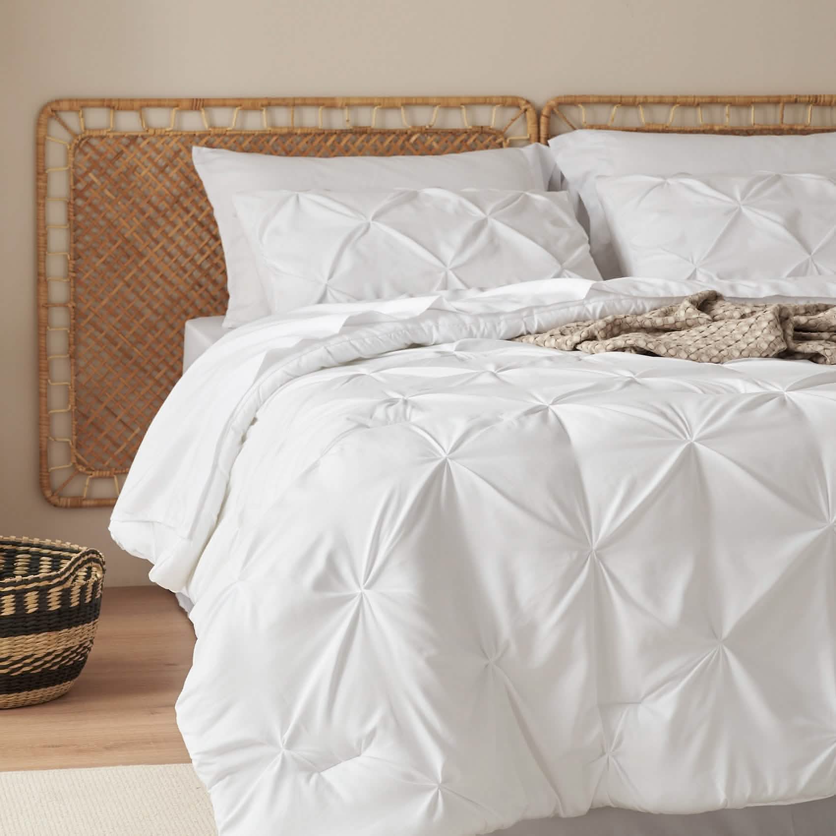 GentleSoft® Pintuck Bed-in-a-Bag