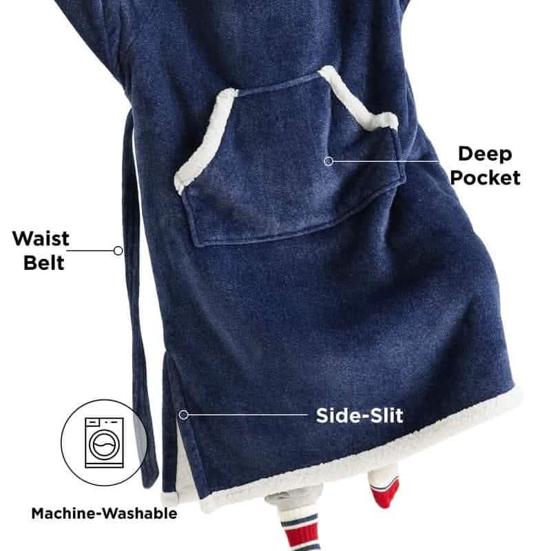 GentleSoft® Sherpa Fleece Wearable Blanket