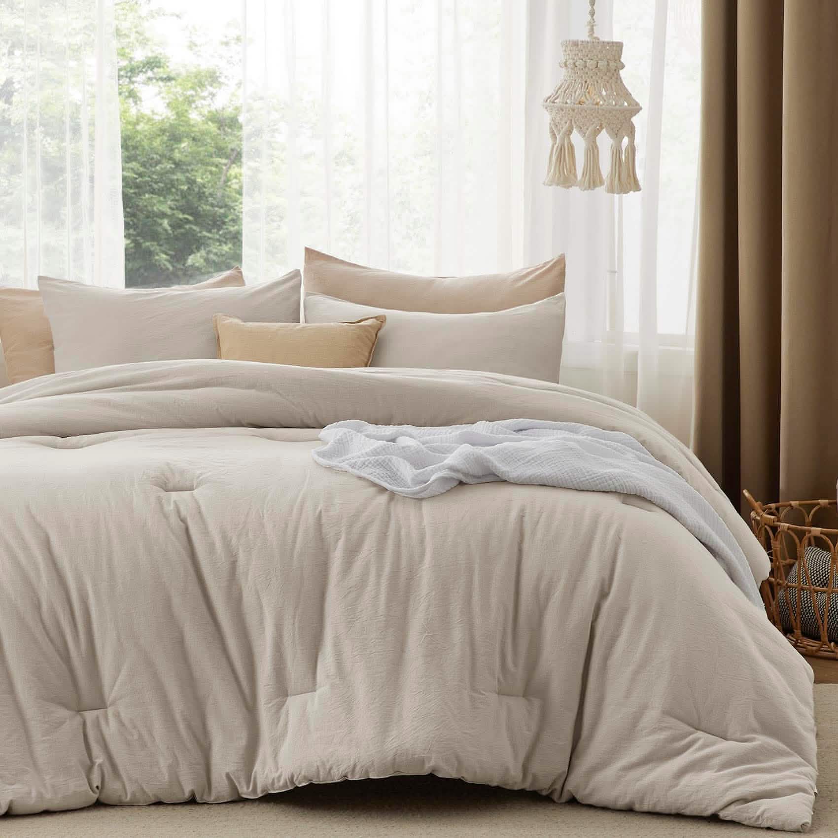 GentleSoft® Prewashed Cotton Comforter Set
