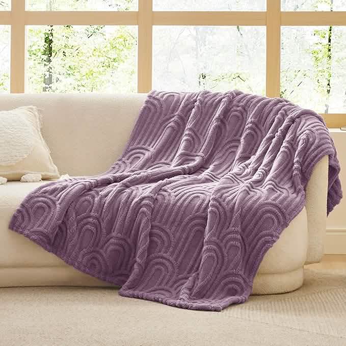 GentleSoft® Arch Shaggy Sherpa Fleece Blanket