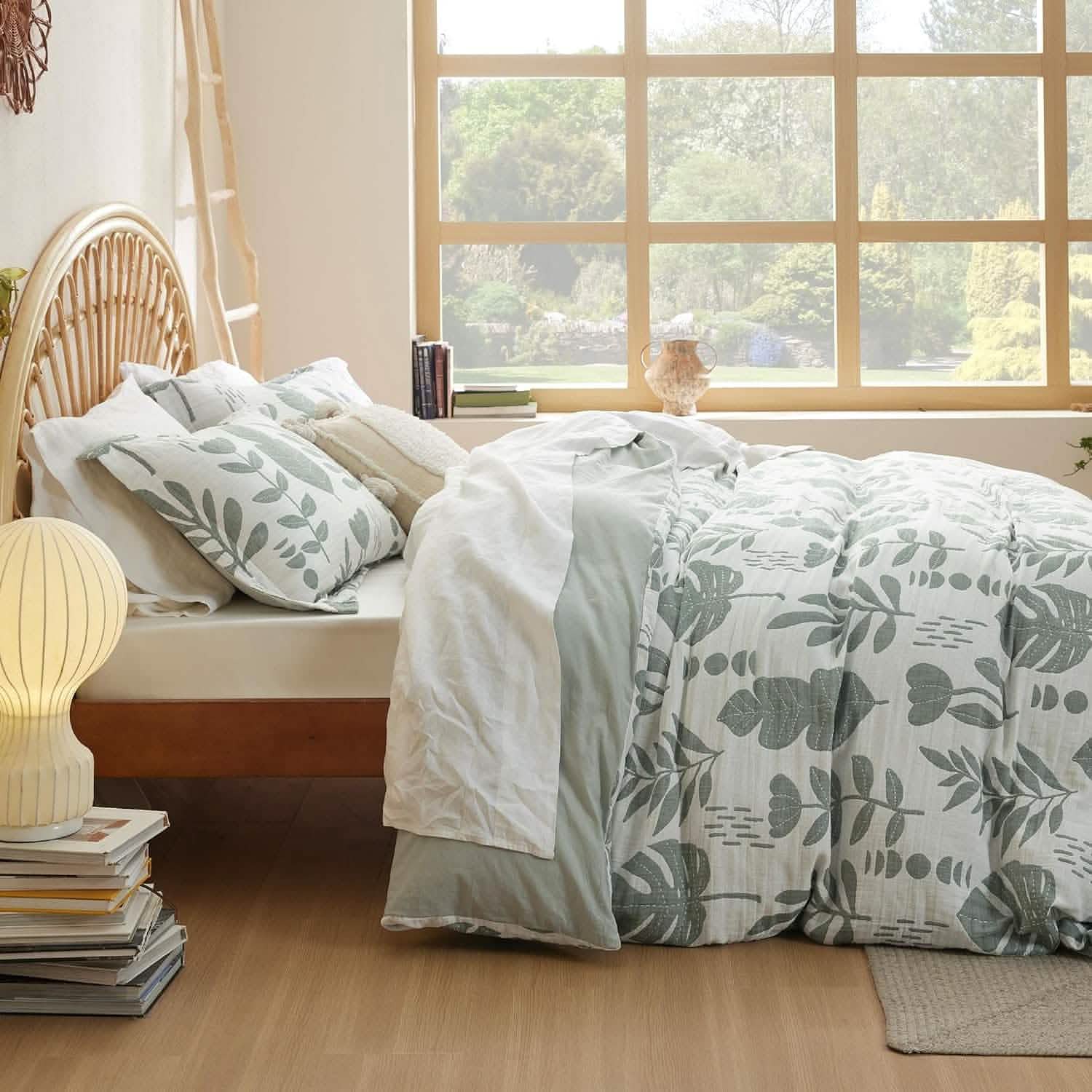 GentleSoft® Cotton Muslin Duvet Cover Set