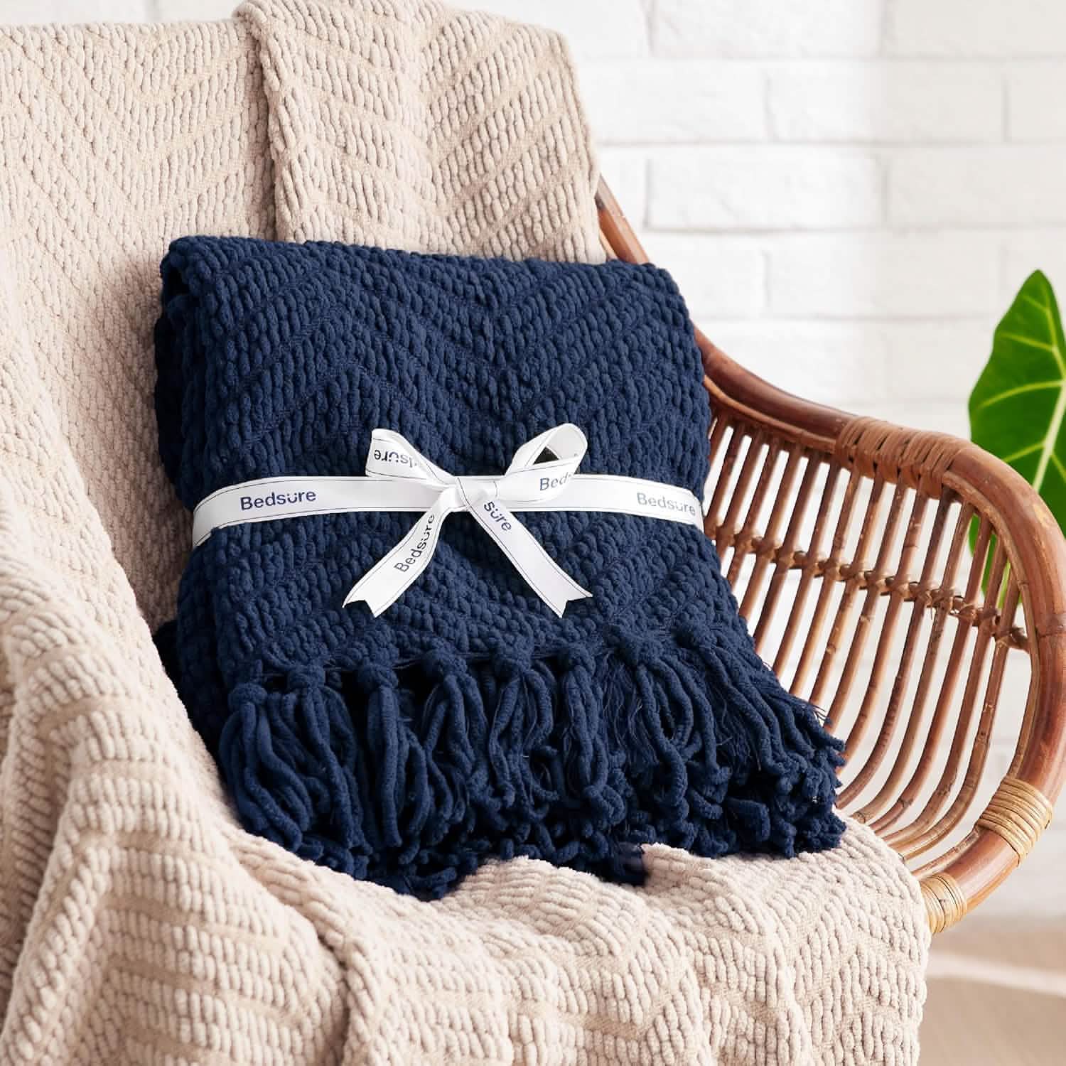 GentleSoft® GentleSoft Versatile Knit Woven Chenille Blanket