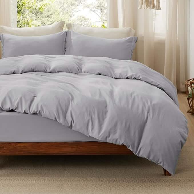 GentleSoft® Prewashed Microfiber Duvet Cover Set