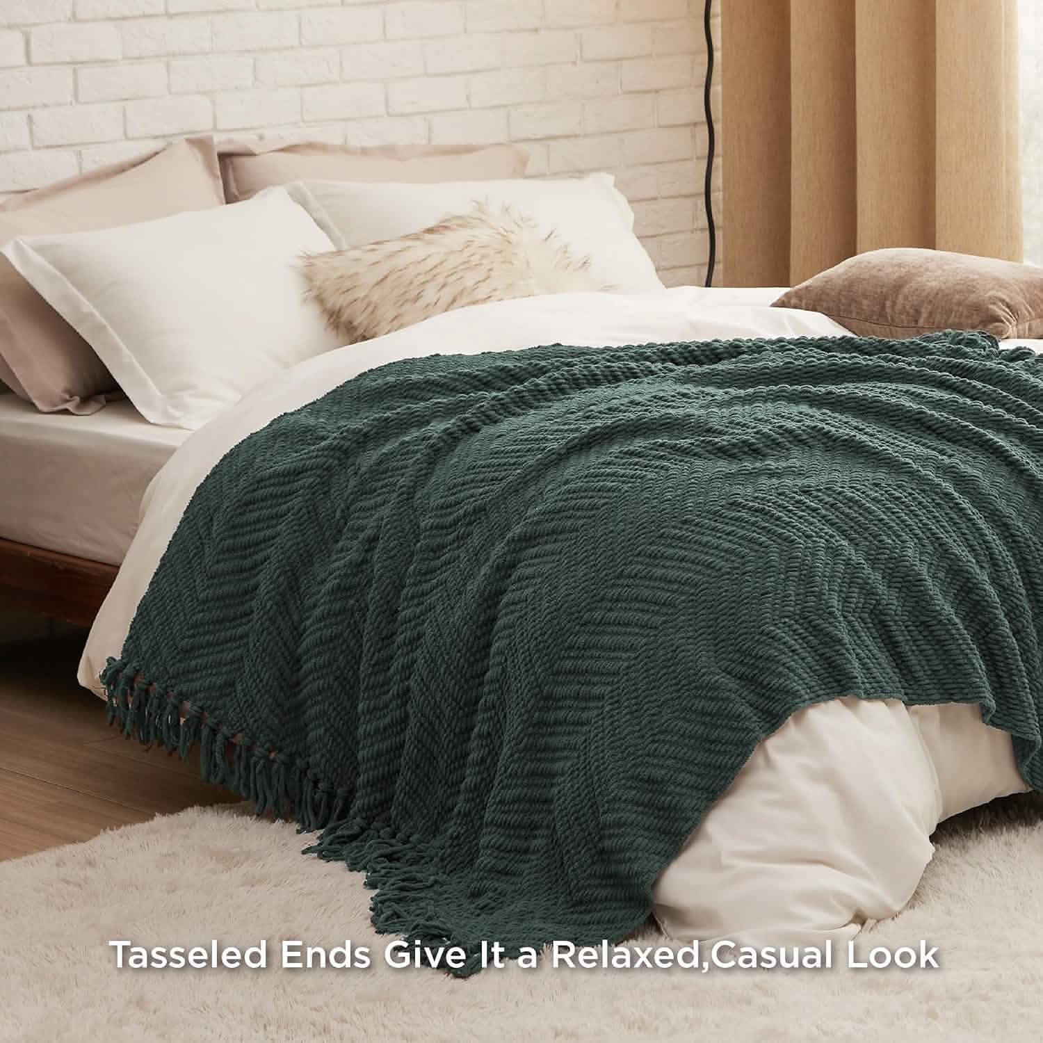GentleSoft® GentleSoft Versatile Knit Woven Chenille Blanket